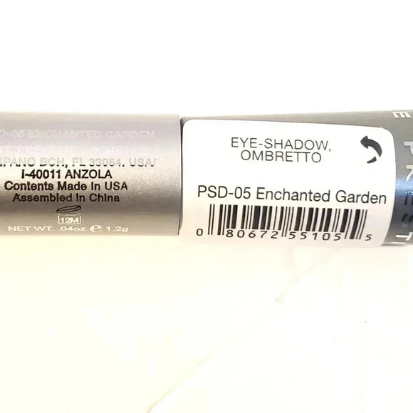 Prestige Let Loose Shimmering Shadow Duo Enchanted Garden Green Cream New - Picture 3 of 4